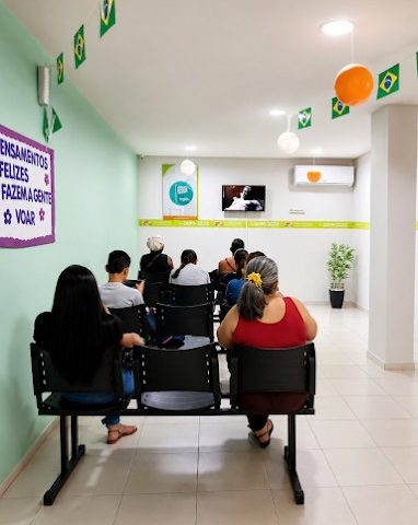 Recepção da escola de cursos profissionalizantes MULT Profissões em Anápolis, Goiás Recepção da escola de cursos profissionalizantes MULT Profissões em Anápolis, Goiás